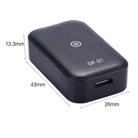 gf21 mini gps real time car tracker anti lost device voice control recording locator high definition microphone positioning