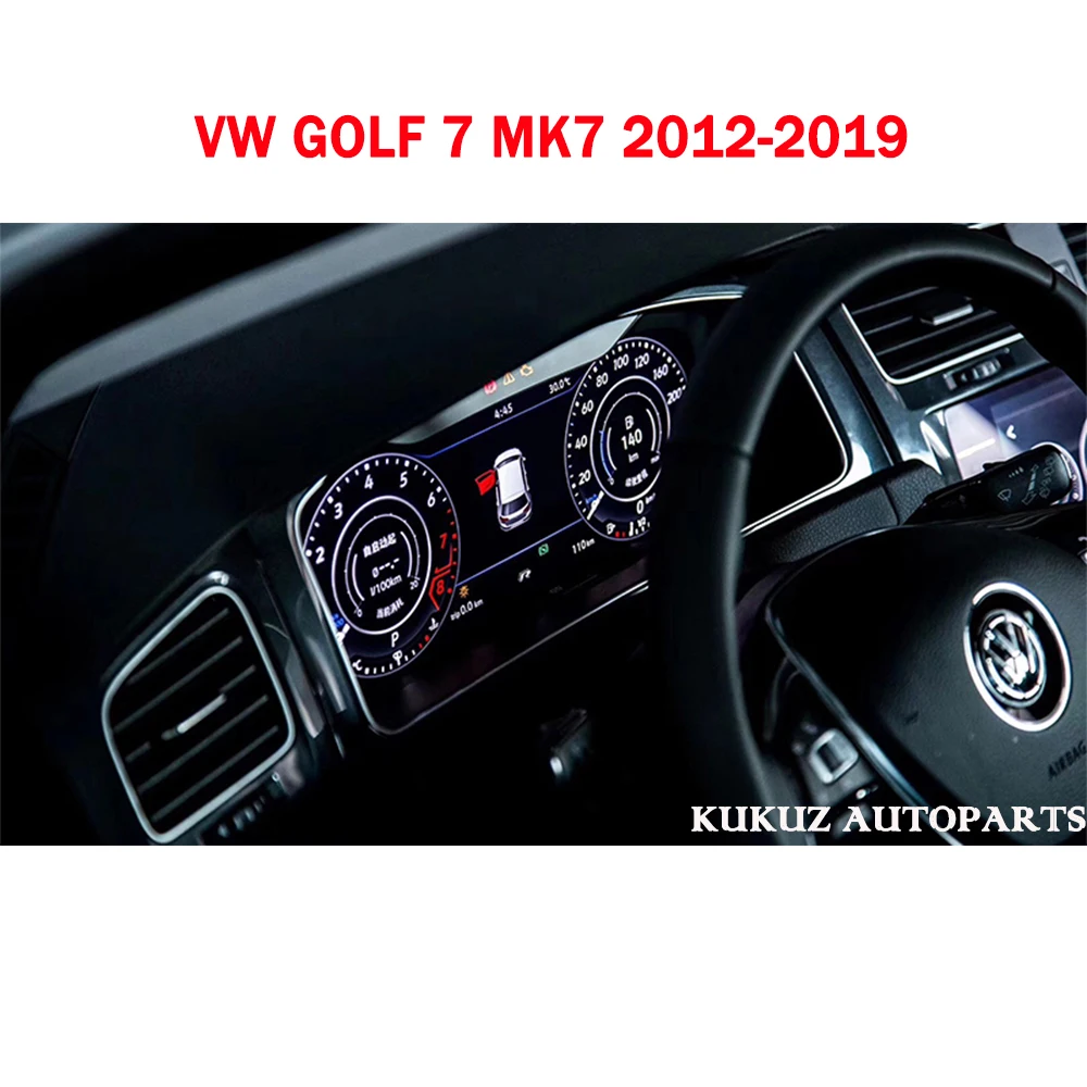 Кукуз инструмент Панель для Volkswagen Golf 7 Golf7 Mk7 2012~ Замена приборной панели развлечения интеллигентая(ый) Системы