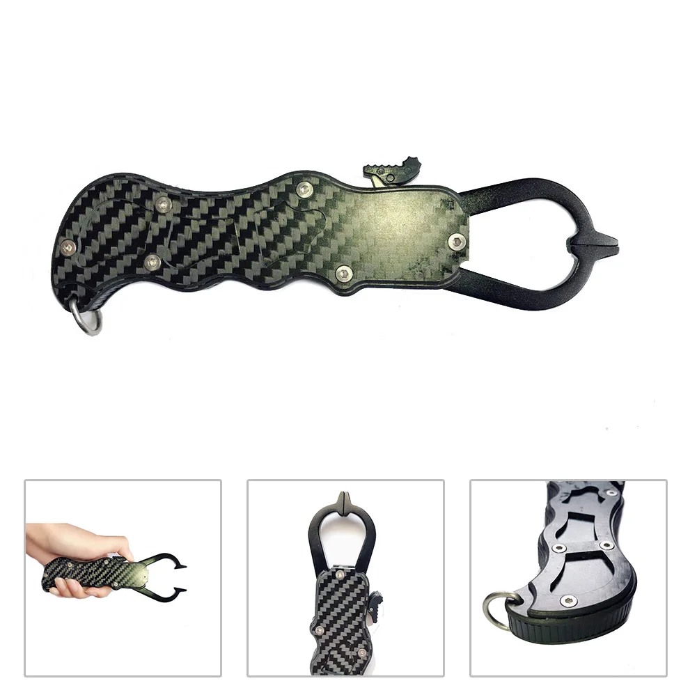 

Practical Fishing Grip Gripper Fish Lip Grips Grabber Spinning Plier Fishing Tool Collapsible Designed
