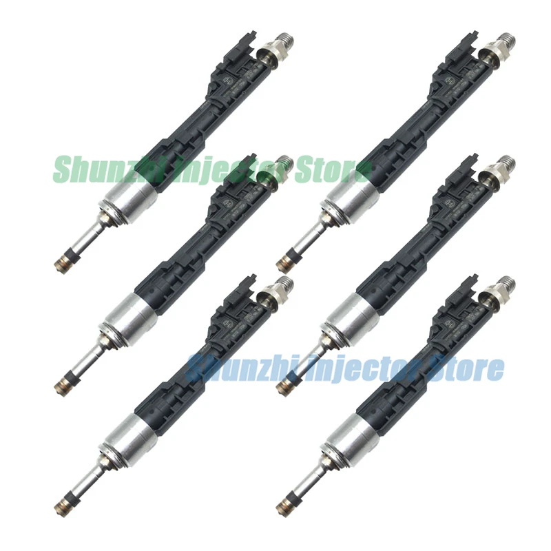 

6pcs 13647645956 0261500186 62818 FJ640 Fuel Injector For BMW 550I 650I 750I M5 M6 X5 X6 4.4L V8 Turbocharged