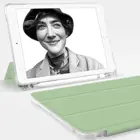 Чехол для iPad 2021, 10,2, 2020, 2019, 2018, Mini 5 Pro, 11, 9,7, Air 3, 4, 10,5, 8, 7, 6 поколения, умный чехол с держателем для карандашей