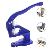 manual hand press machine eyelet snaps rivets installation press machine cloth cover button machine sewing repair tool