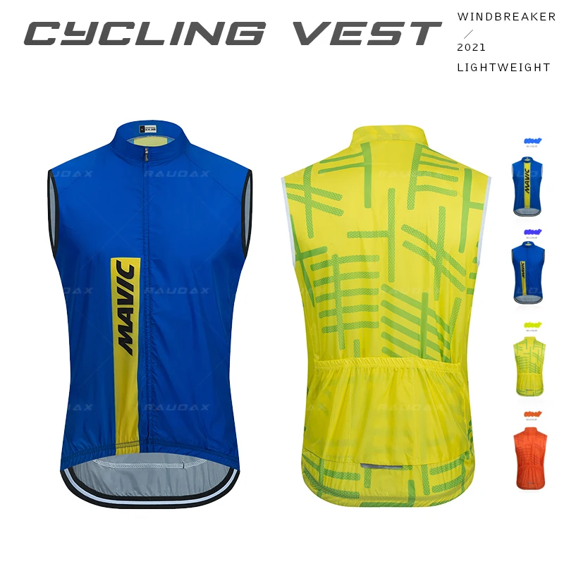 

Men Sleeveless Cycling Vest Keep Dry and Warm Mesh Ciclismo Bike Bicycle Undershirt Jersey Windproof Cycling Clothing1 Gilet Set