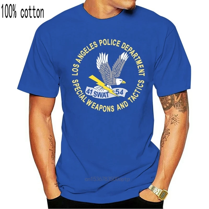 Ной 0708 Lapd Swat логотип Футболка Sizegr & ouml szlige S 3XL высокое качество Повседневное