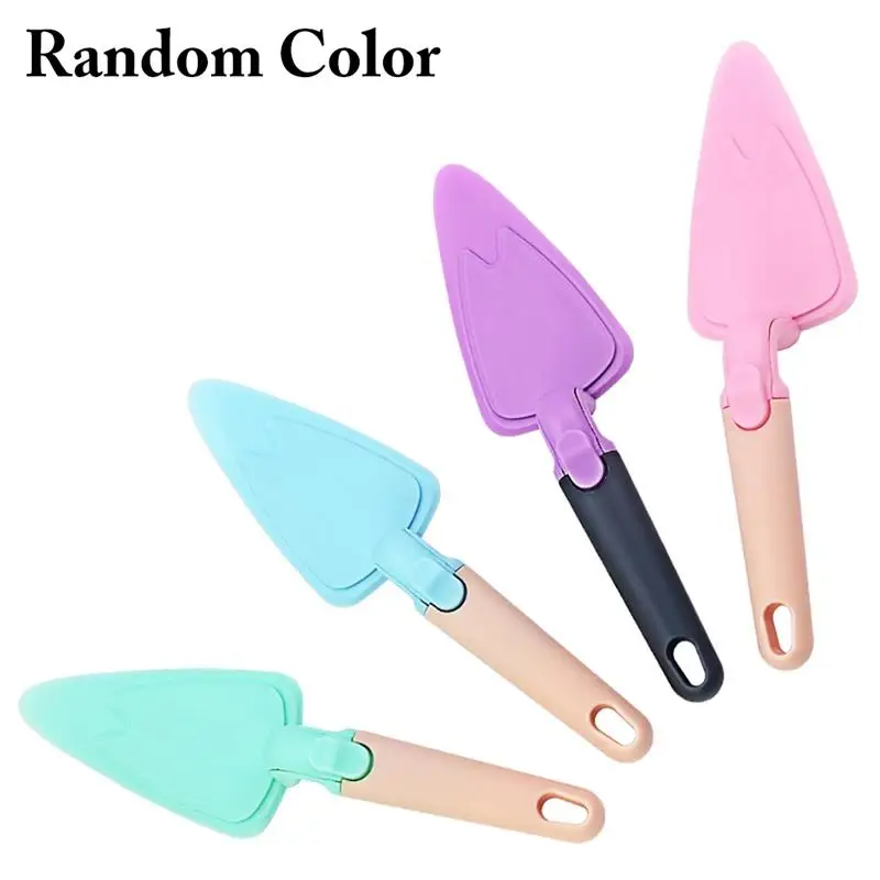 

1pcs Cake Shovel Serrated Edge Cake Server Blade Cutter Pie Pizza Shovel Cake Spatula Cooking Baking Tool Cocina Accesorio
