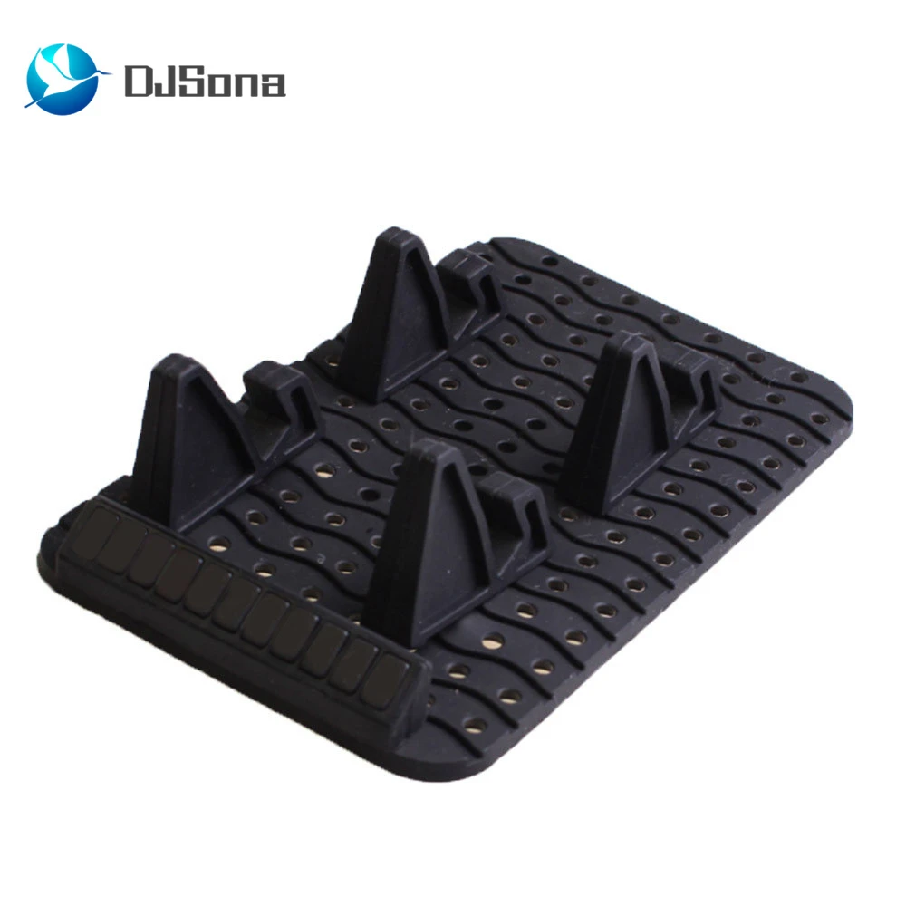 Противоскользящий коврик для приборной панели автомобиля с номером сотового