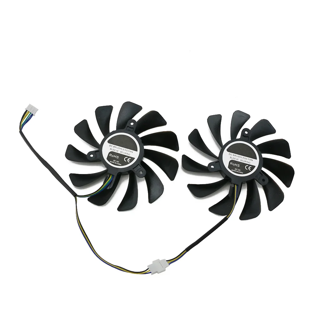 Вентилятор охлаждения GAA8S2U для ZOTAC GTX 1070 1080 Ti 1070Ti 1080Ti AMP Edition 95 мм 4Pin | Компьютеры и