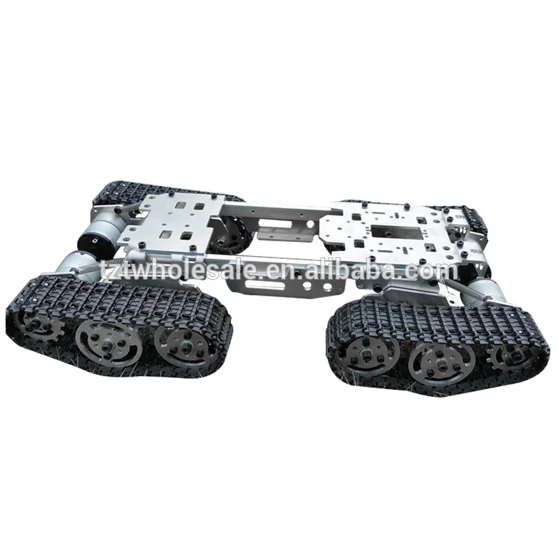 

Intelligence Diy Rc Tank Car Truck Robot Chassis Crawler for Sale