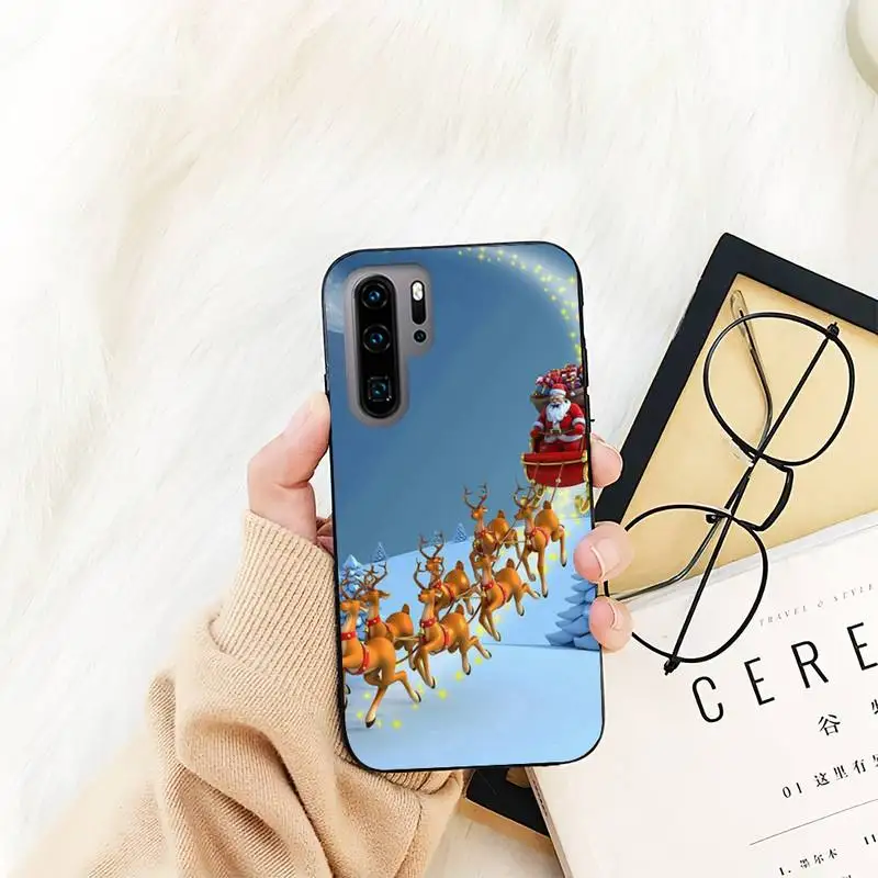 Чехол для телефона с изображением старого человека на Рождество Huawei MATE P30 40 PRO LITE