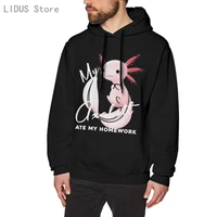 axolotl cute hoodie sweatshirts harajuku creativity streetwear hoodies