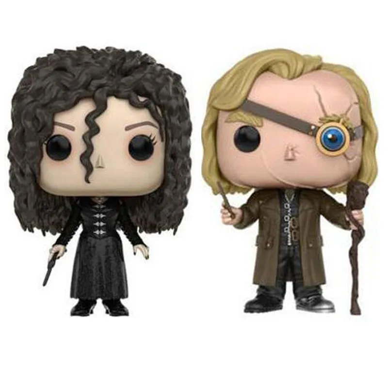 Mad Eye Moody & Bellatrix lestranna Bella Коллекционная модель игрушки куклы|Игровые фигурки и