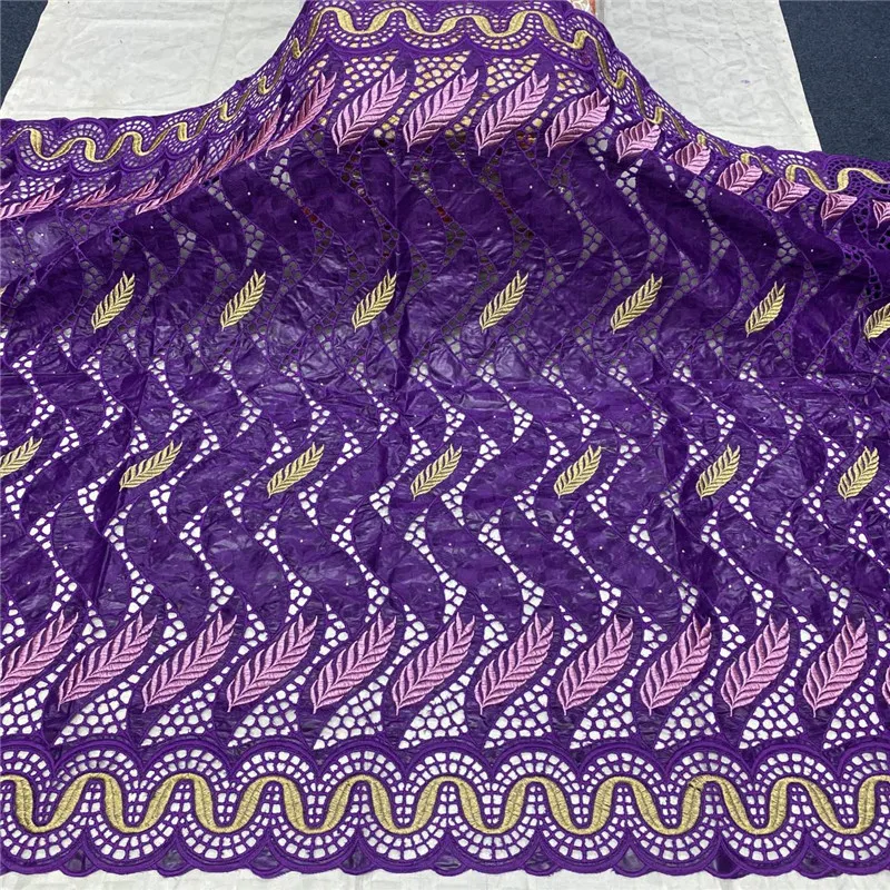 

African Bazin Riche With Stones Punch Cotton Lace Fabric 2020 High Quality French Net Lace Fabrics For Wedding Party L15-10