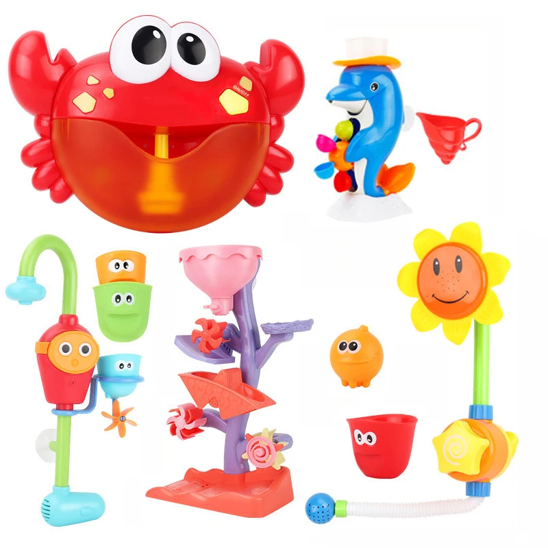 Детская игрушка для ванны Подсолнух Электрический Душ детский спрей