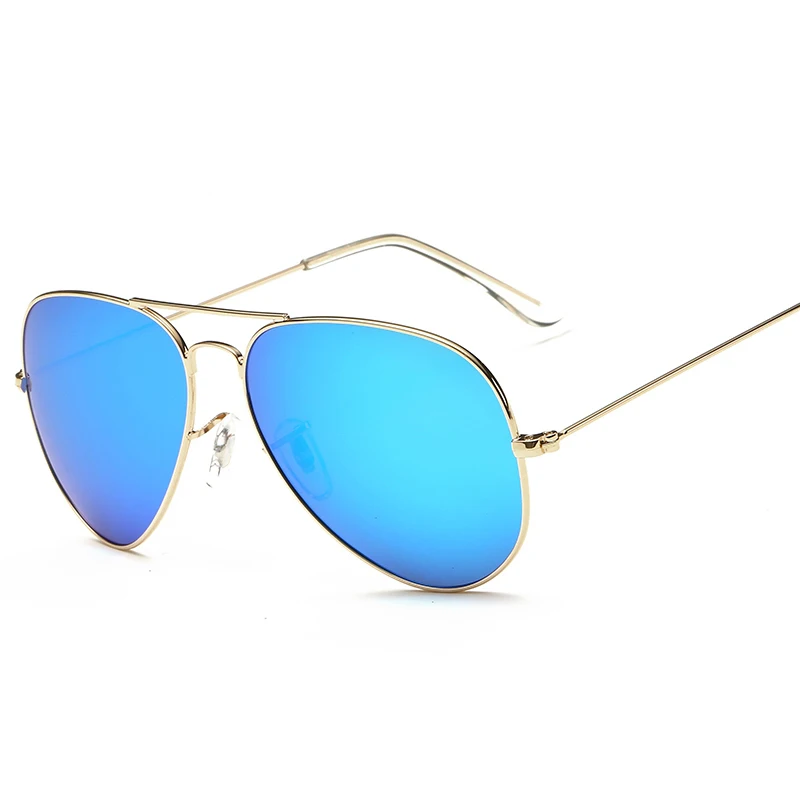 

Luxury Brand Unisex Classic Designer Ladies Silver Pilot Sunglasses Polarized UV400 Mirrored Lens Sun Glasses Eyewear Women