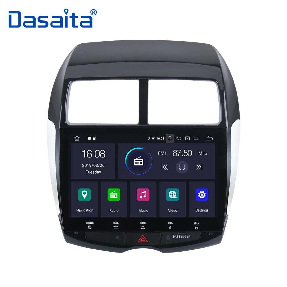 Автомобильный GPS-навигатор Dasaita автомагнитола 1 Din на платформе Android 9 0