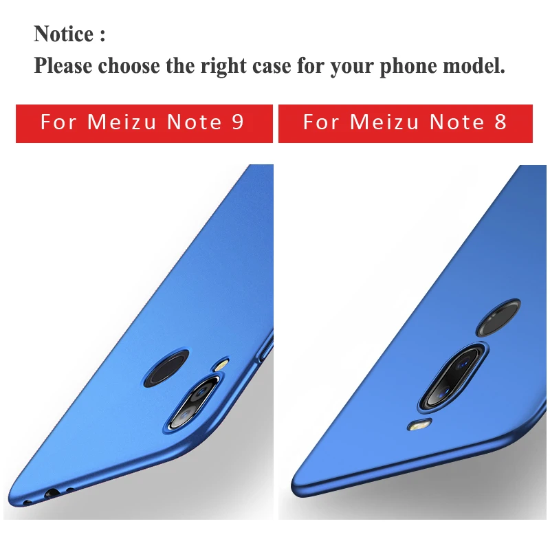 Meizu Note 9 чехол YIYONG тонкий матовый для X8 X 8 M9 Note9 Global PC M8 Note8 телефона s |