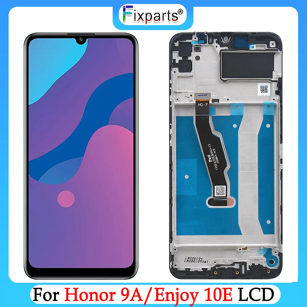 

6.3"LCD for Huawei Honor 9A LCD Display Touch Screen For Huawei Enjoy 10E LCD MOA-LX9N Repair For Honor 9A Y6 2020 LCD Screen