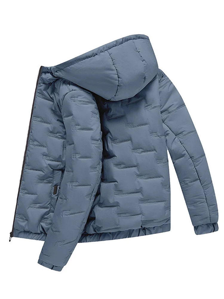 2021 New Winter Jacket Men Warm Clothes Solid Thick Cotton Liner Waterproof Coats Men Autumn  Sportswear Jacket Drop Ship