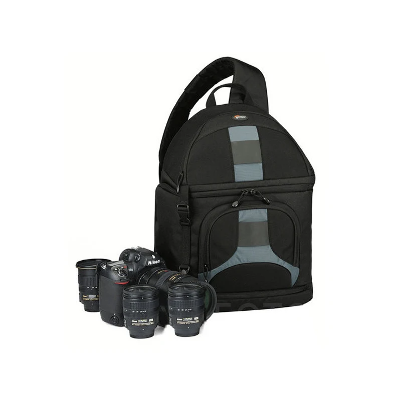 Наплечная сумка Lowepro SlingShot 300 AW для DSLR камеры с чехлом погоды бесплатная