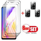 Чехол для oppo reno5 lite, закаленное стекло, защитная пленка для объектива камеры reno4 4lite opo a94 a74 a54 a53 a53s a52 a15 s, защитное стекло