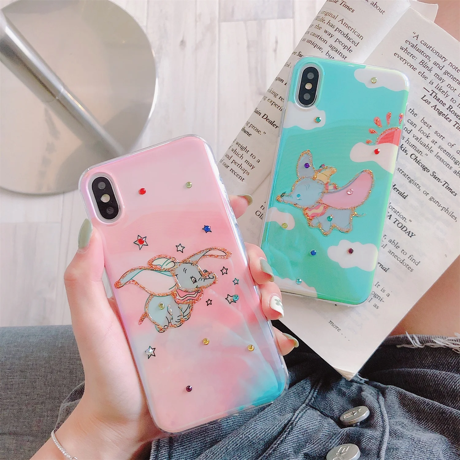 LISCN Cartoon Phone Case for IPhone 7Plus 8 Plus 6Plus 6 6S 7 X Xs Max 11 11Pro Shining Girl Iphone XR | Мобильные телефоны и
