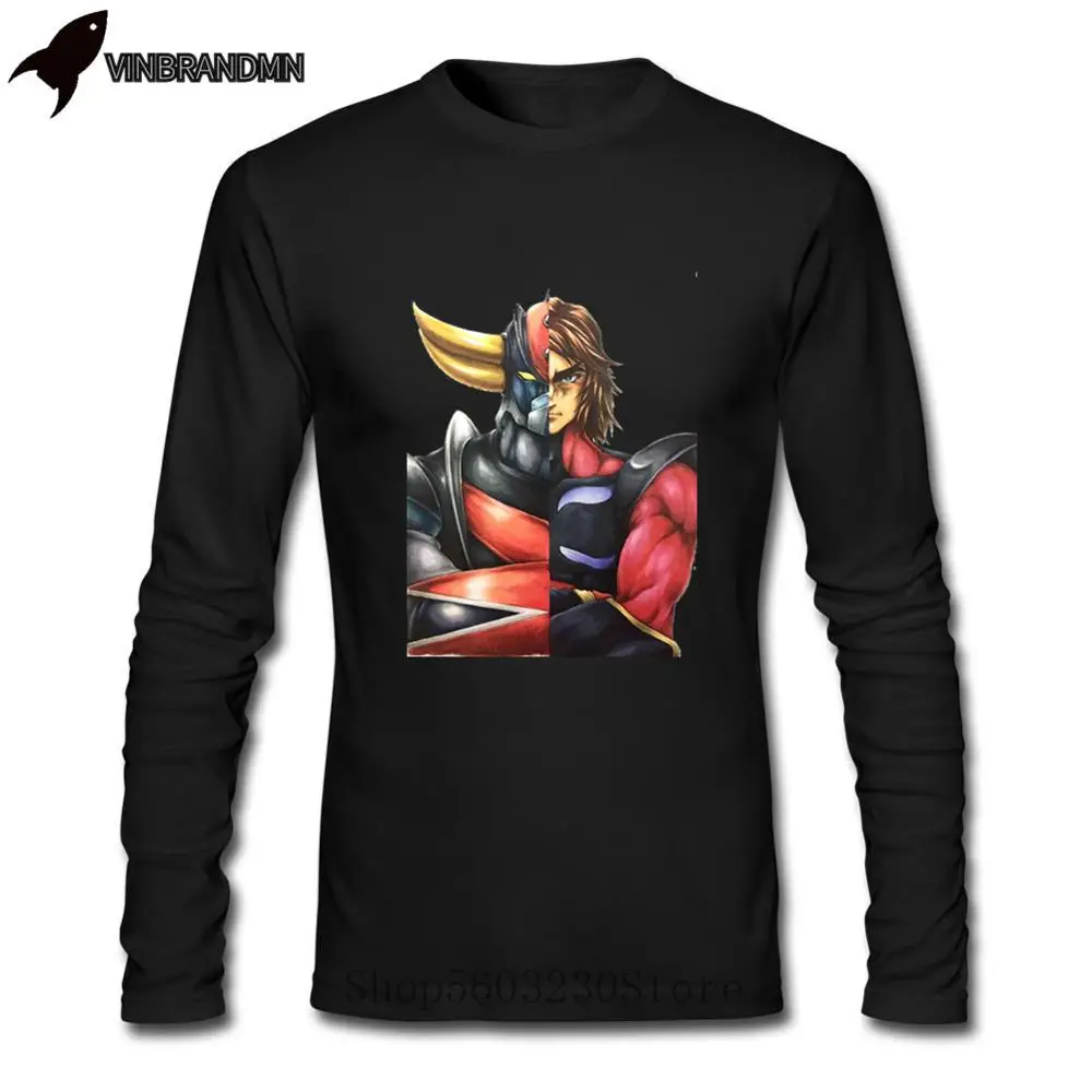 Модные новые футболки в японском стиле 2020 Мужская футболка НЛО робо грендак