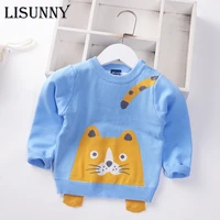 autumn winter 2021 new baby boys sweater children knitted clothes kids pullover jumper toddler coat cartoon sweaters cotton 0 5y