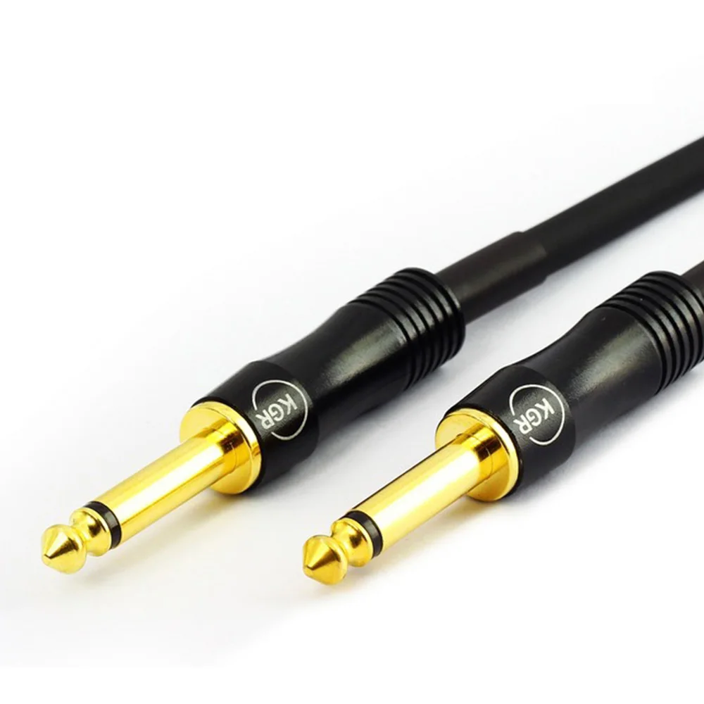 audio kabel gitarre zubehör kgr gitarre kabel elektrische gitarre draht tastatur trommel audio kabel noise cancelling schild free global shipping