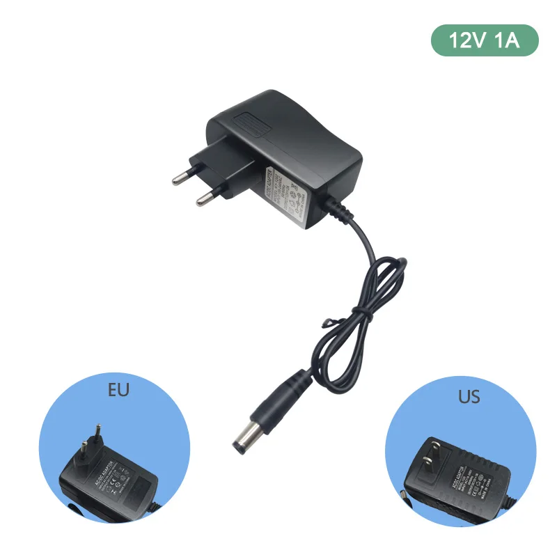 1 шт. 1A 2A 3A 5A 6A 8A Питание адаптер AC100V 240V переменного тока в постоянный 12В светильник