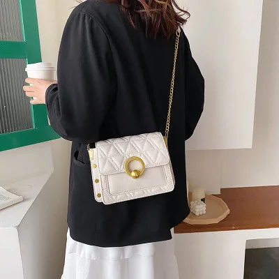 Женская сумка новинка 2020 модный натуральный ромбовидный мессенджер маленькая