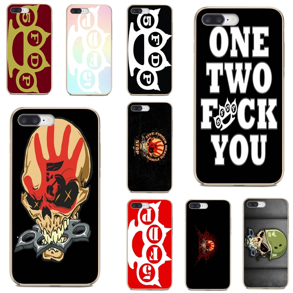Чехол для Xiaomi Mi 5X 6X Max Mix 1 2 2S 3 Mi5 Mi5S Mi6 Mi3 Mi4 poco X3 nfc F2 Pro M3 5fdp-logo-Five-Finger-Death-Punch | Мобильные