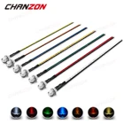 5 шт. 5 мм светильник светодиод DC 12 В Предварительно смонтированные светодиоды теплый белый красный зеленый синий желтый оранжевый с 8 мм держателем