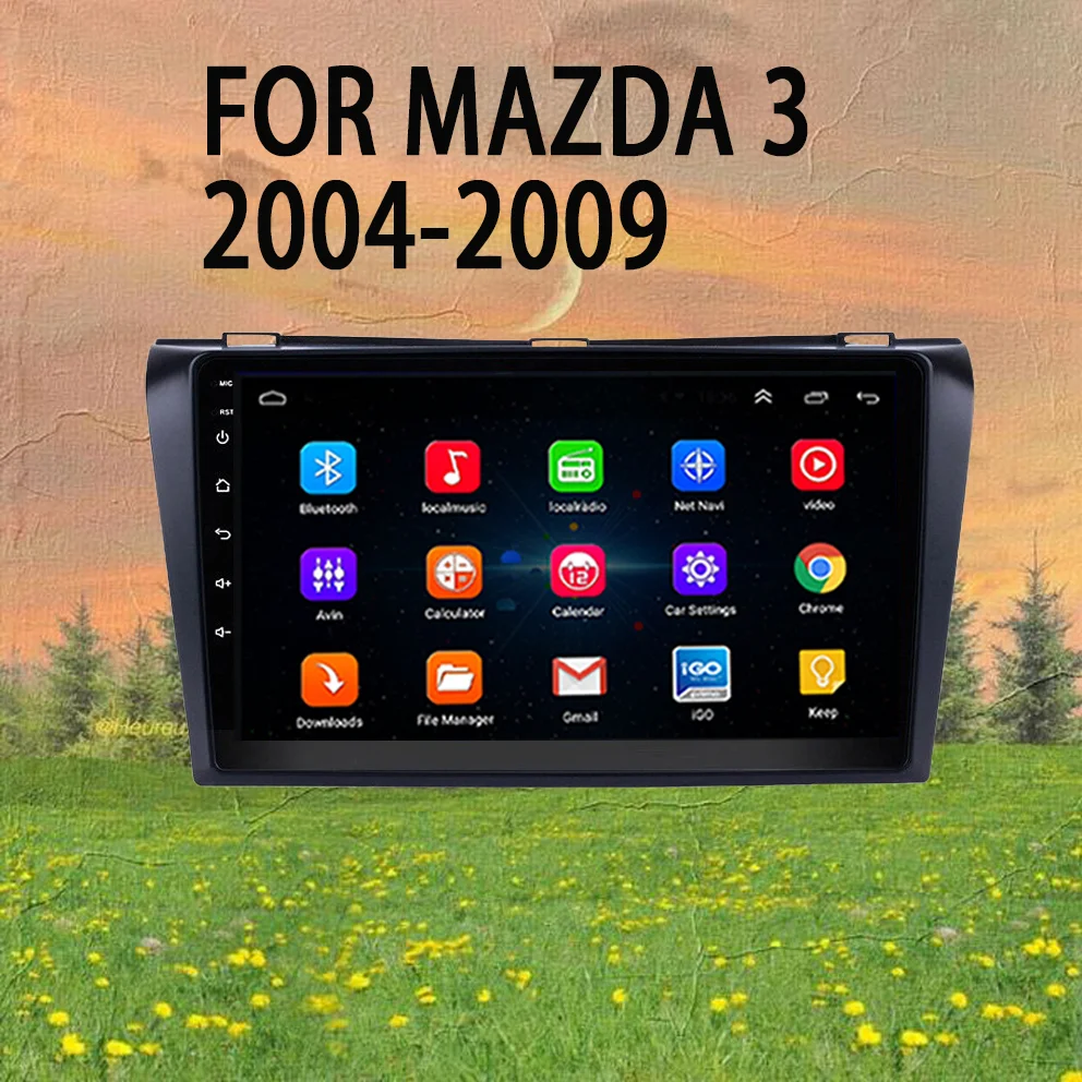 

Автомагнитола 2 Din, 4G, Wi-Fi, Android 10, DVD, радио, аудио, мультимедийные плееры, GPS-навигация для MAZDA 3 2005 2003-2009, Авторадио для Carplay, DSP