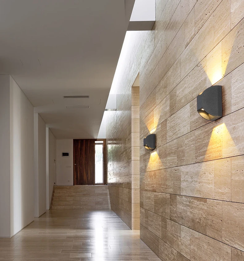 Водонепроницаемый вверх вниз открытый светильник ing IP65 Настенный сад крыльцо