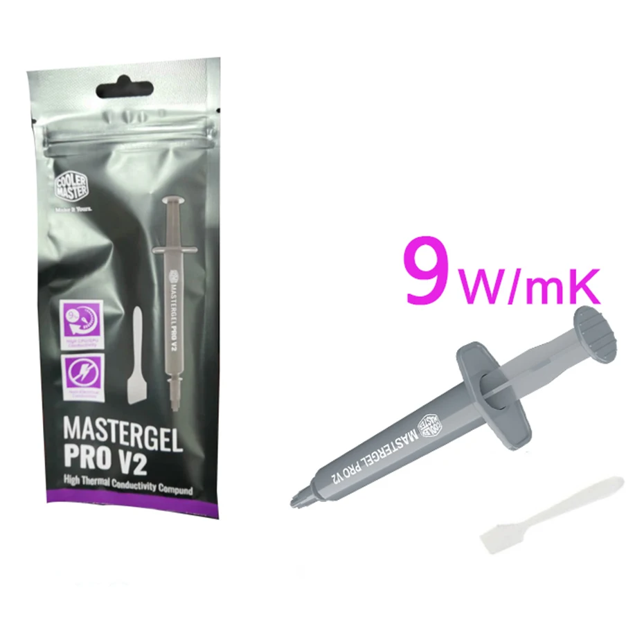 Cooler Master mastergelPRO V2 W/m.k = 9 Высокоэффективная композитная термальная паста для