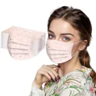 Маска унисекс кружевная, ультратонкая, дышащая, трехслойная