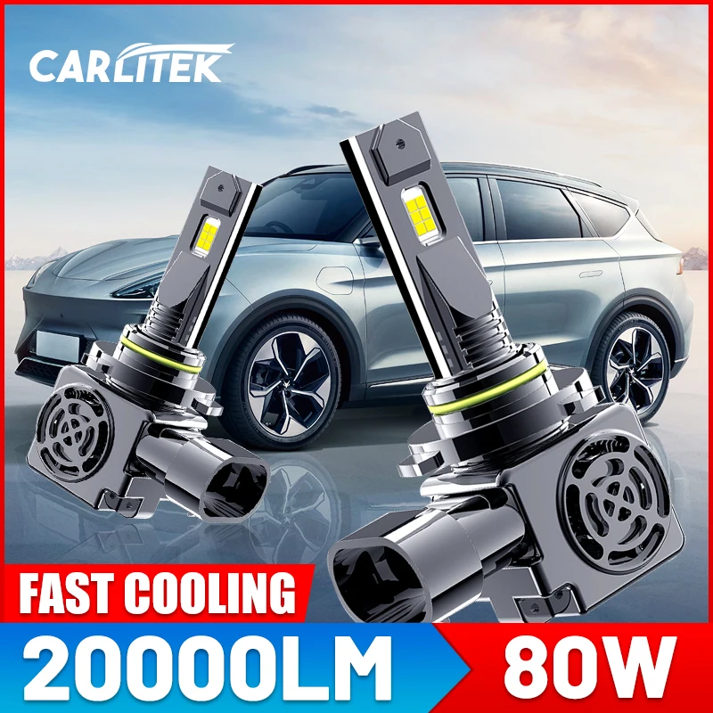 

Светодиодные мини-фары Carlitek H1, 9012 лм, H7, H4, 9005, HIR2, H11, H8, H9, 9006, 6000, HB3, HB4, K