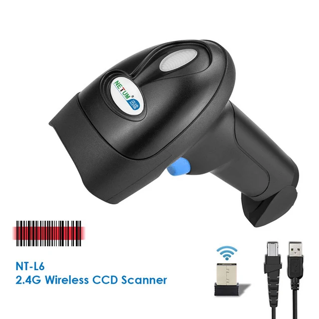NETUM Z3S Карманный Bluetooth CCD сканер штрих-кодов и Z2S 2D считыватель штрих-кодов QR PDF417 код DataMatrix для Android ios iphone ipad - Цвет: L6 wirelless CCD