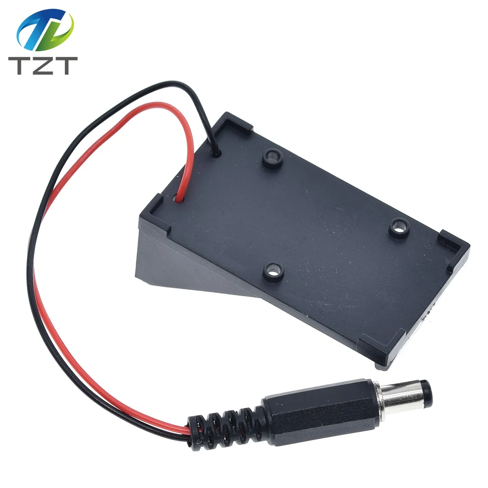 Лидер продаж 2018 новый держатель для батареи 9 В чехол провод с вилкой 5 5*2 1 мм Arduino AU