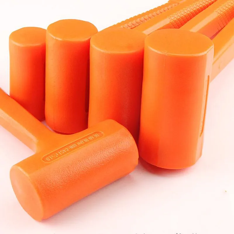 Нескользящий Резиновый молоток 0 5 4 фунта оранжевая стальная шариковая