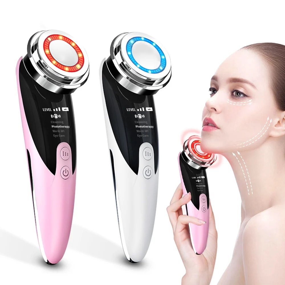 

Facial Massager Skin Rejuvenation Radio Mesotherapy Led Facial Lifting Beauty Vibration Wrinkle Removal