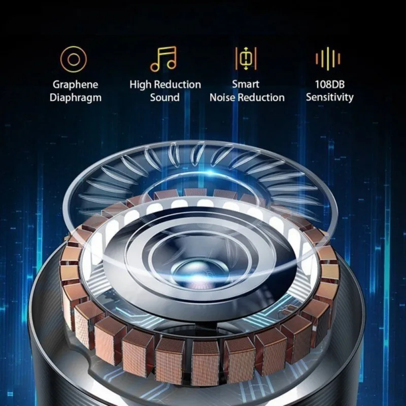 Наушники вкладыши TWS Bluetooth 5 0 Беспроводной наушники глубокий бас стерео гарнитура