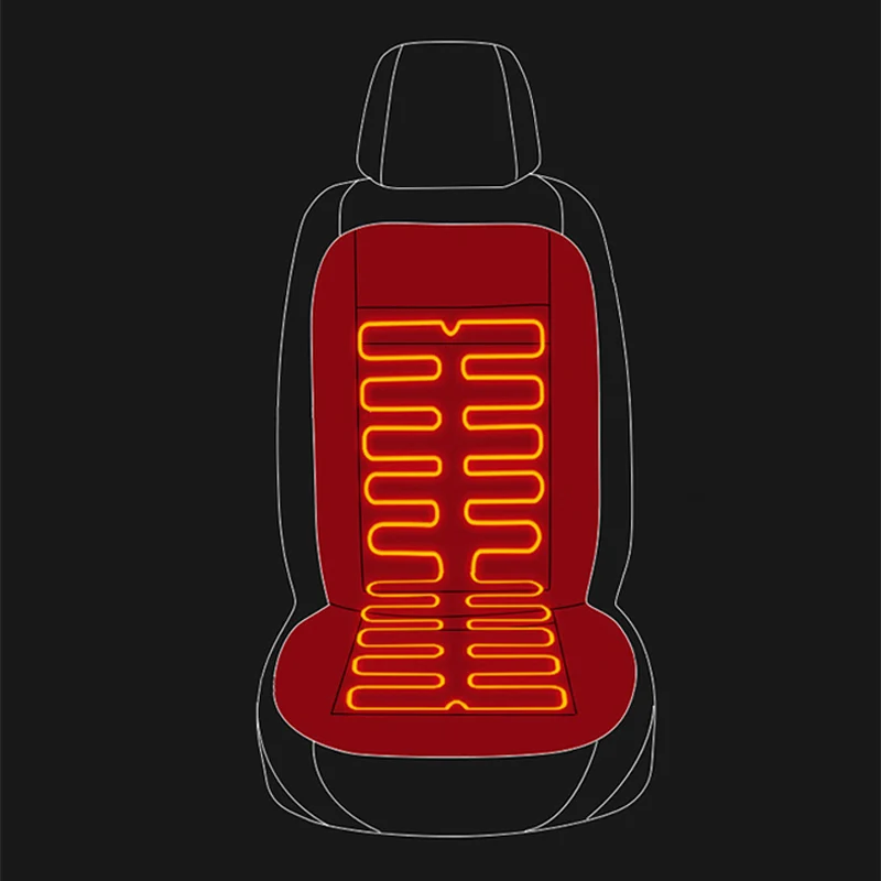 Защитный чехол на автомобильное сиденье грелка 12 В аксессуары для салона