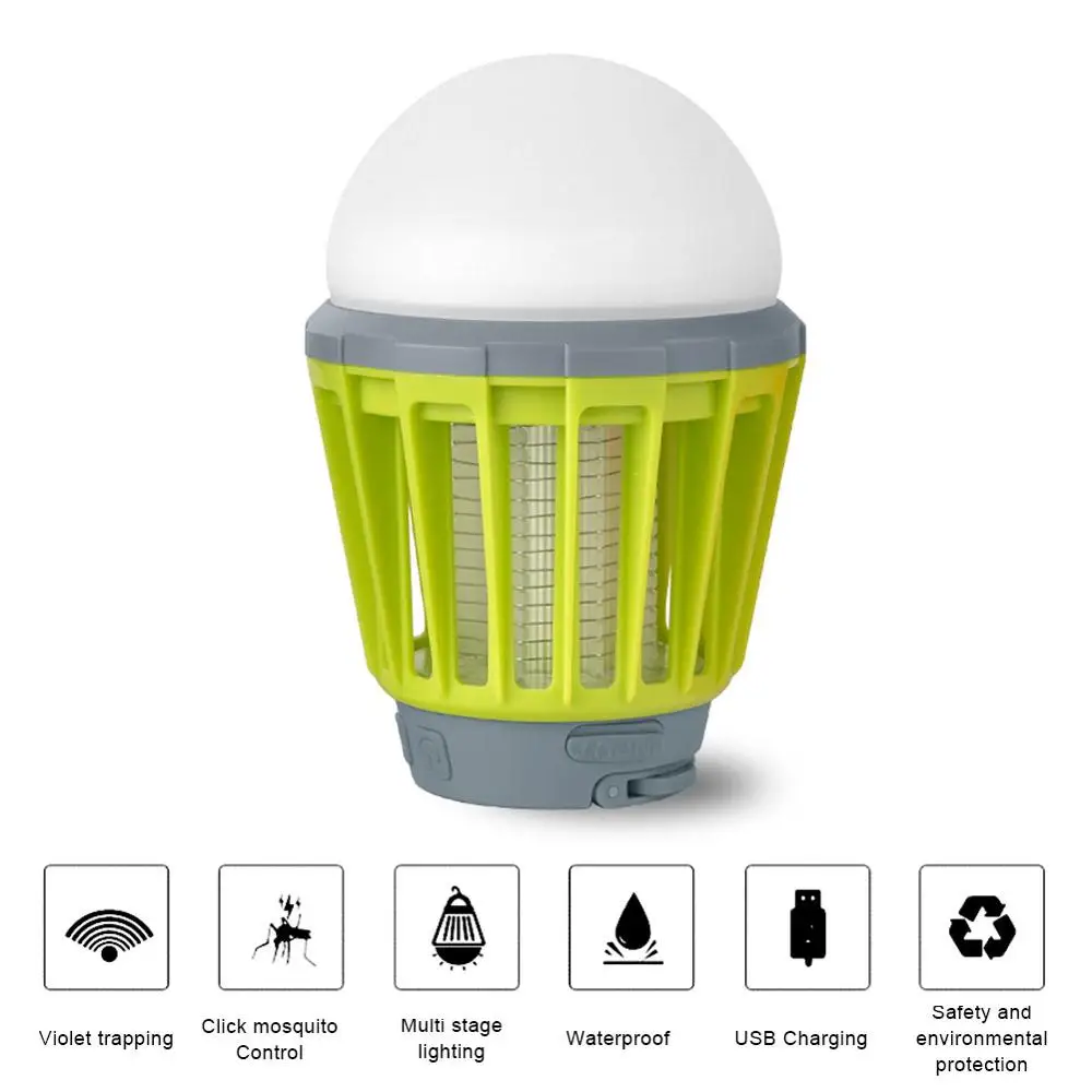 USB Mosquito Trap Led Outdoor Killer Electric Shock Household Repellent Electronic | Освещение