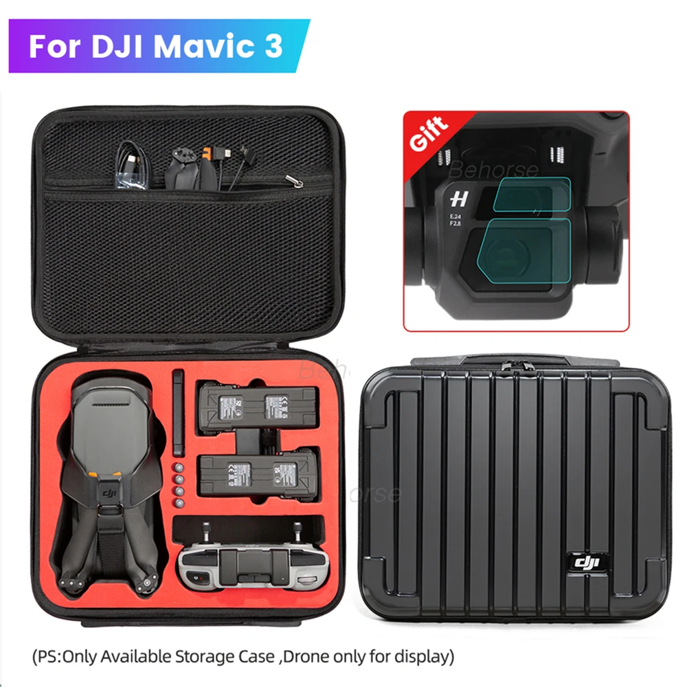 

Чехол для переноски DJI Mavic 3, сумка для хранения, защитный чехол для DJI Mavic 3 Drone, противоударный водонепроницаемый чехол, аксессуары