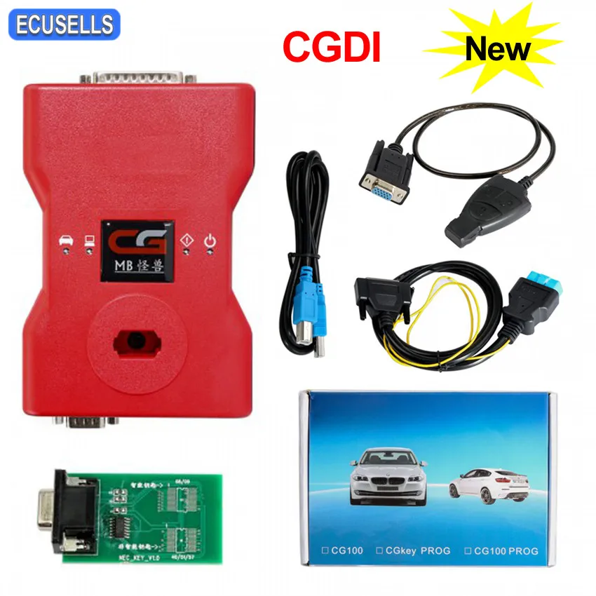 CGDI Prog MB для Benz, поддержка всех ключей, быстро потерян, добавить CGDI MB автоматический ключ, программист, инструмент для ключей, поддержка онлайн, расчет паролей