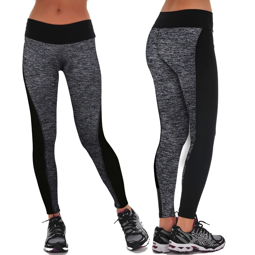 

3XL Splice Print High Waist Leggings Sport Pants 2021 Women Fitness Tight Athletic Trousers Push Up Work Out Yoga Pants