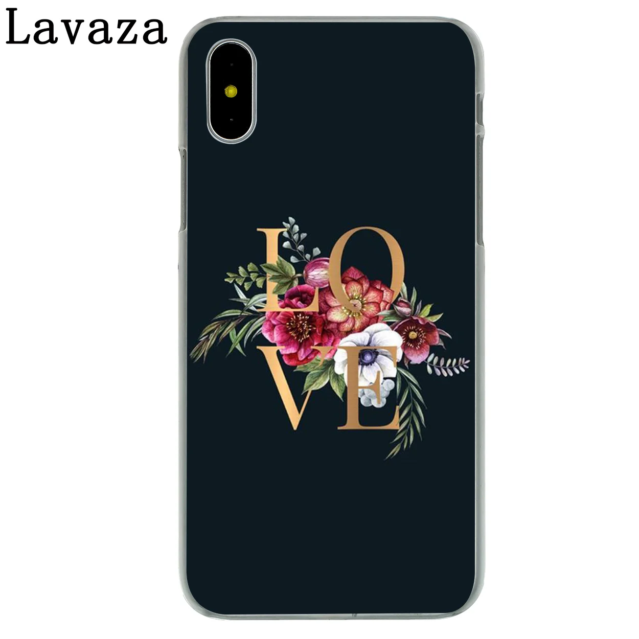 Lavaza цветы жесткий чехол для телефона iPhone 4 5 5C 6 6plus 7 8plus X XS XR 11 11pro Max | Мобильные