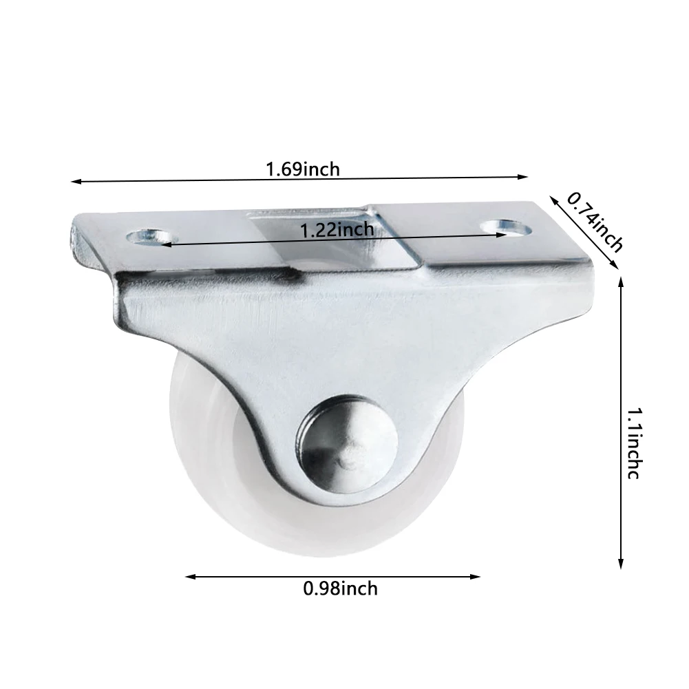 8 шт Мебельные ролики колесики направляющее колесо тележки офисные кресла