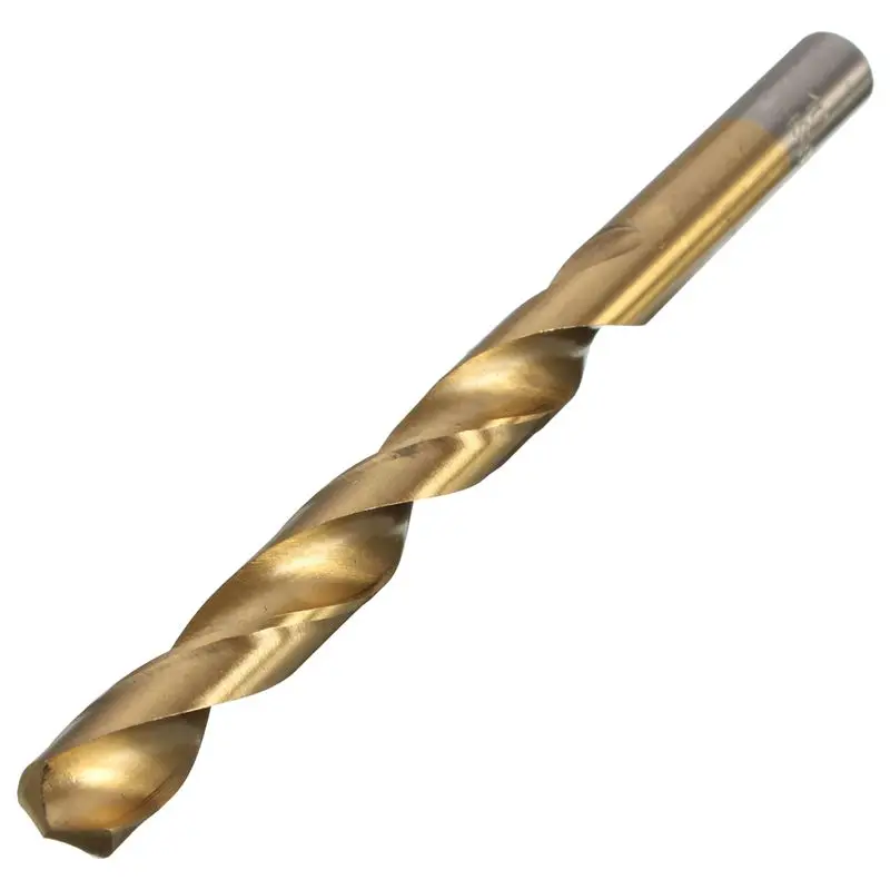 

18pcs/Set High Speed Steel Titanium Coated HSS 4241 Drill Bit Metric 1.5mm-10mm